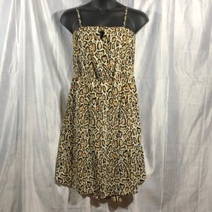 Lane Bryant animal print dress